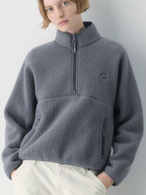 Aritzia Polartec Thermal Pro 1/2 Zip Hi-Hip Sweater